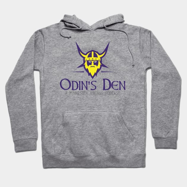 Odin's Den A Minnesota Vikings Podcast Hoodie by QuicksilverTech